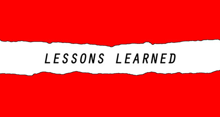 Lesson Learned