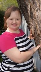 Young Woman with Down syndrome 