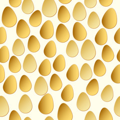 Easter egg seamless pattern