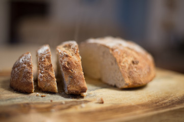 Hot Homemade Crusty Bread
