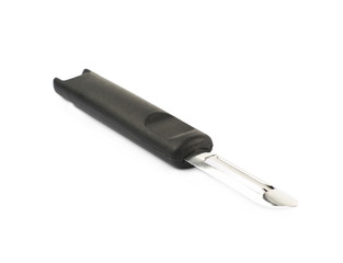 Potato peeler knife isolated