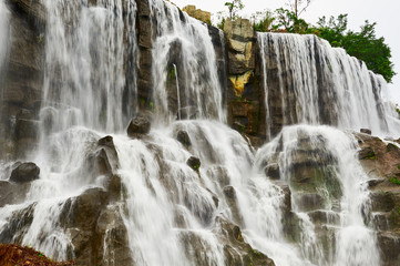 The waterfall landscape