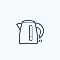 Kettle vector flat icon. Vector sign symbol.