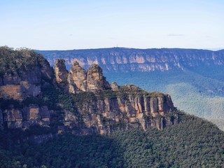 Blue Mountain, infinite vast of space, three sisters, Australia, Sydney