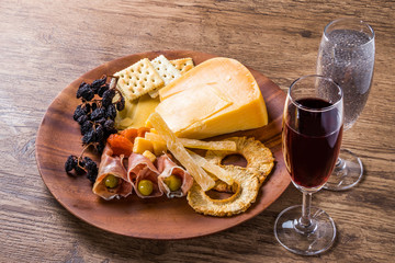 チーズのオードブル　Gouda cheese