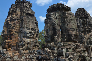 Fototapeta na wymiar Angkor Thom City in Siem Reap, Cambodia