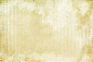 Crumpled paper texture in white