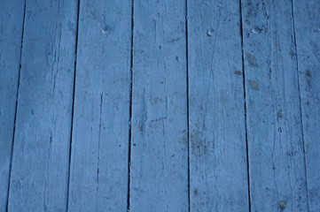 Fototapeta premium Blue boards