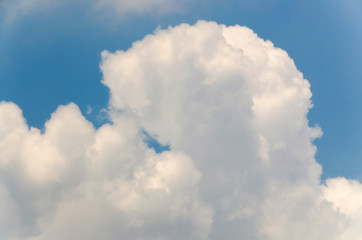 Blue sky with cloud. Sky cloud. 