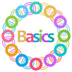 Basics Colorful Rings Circular 
