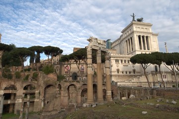 Roman Forum in Rome, Italy