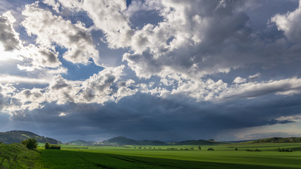 Landschaft im Sommer