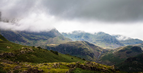 Fototapeta premium Hills in Snowdon park