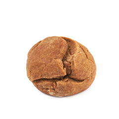 Ginger cookie isolated