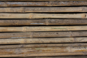 Obraz premium Background bamboo, Bamboo wall natural materials.