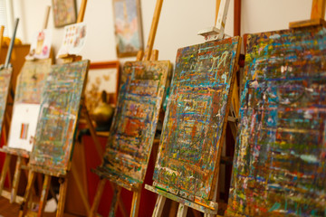 Studio of painting