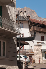Gondola in Cortina d'Ampezzo