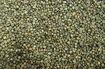 Roasted coffee beans Smooth focus image