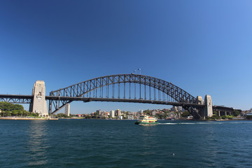 Fototapeta na wymiar The Sydney Harbour Bridge