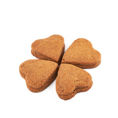 Clover shaped cookie composition