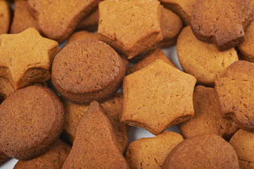 Suface coated with hand-made cookies