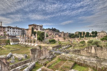 Roman Forum in Rome, Italy