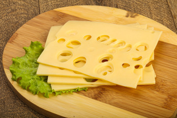 Sliced cheese