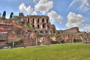 Fototapeta premium Roman Forum in Rome, Italy