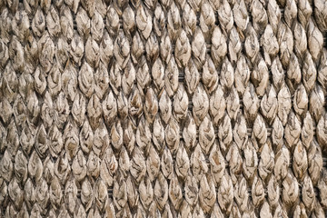 A full page of common water hyacinth chair weave seat texture, weave rattan pattern