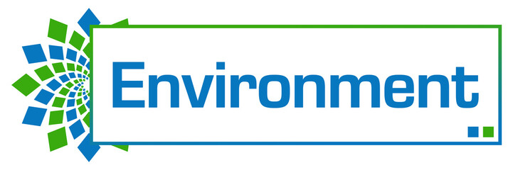 Environment Green Blue Circular Bar 