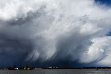 Dramatic weather on Suomenlinna