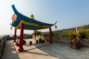 Fototapeta premium Architecture of Santichon chinese village