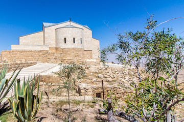 The Memorial of Moses at Mount Nebo, Jordan