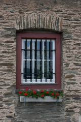 window on traditional german house
