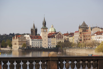 The city of Prague panorama