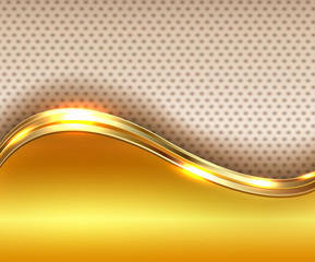 Gold abstract background, elegant business background