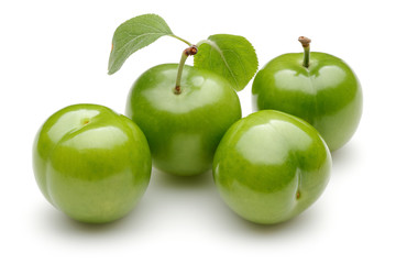 Green plums