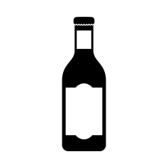 beer bottle isolated icon vector illustration design