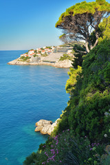 Coast of Dalmatia seen from Jadranska Magistrala - Croatia