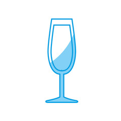 cocktail drink icon over white background. vector illustration