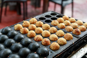 Making of Takoyaki
