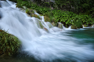 Naklejka premium Plitvice Lakes National Park (Nacionalni park Plitvicka jezera)