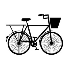 antique bicycle isolated icon vector illustration design