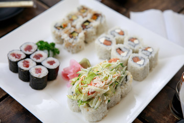 Sushi roll - japanese food