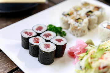 Sushi roll - japanese food