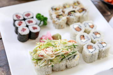 Sushi roll - japanese food