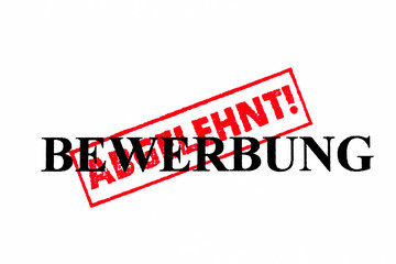 Bewerbung abgelehnt