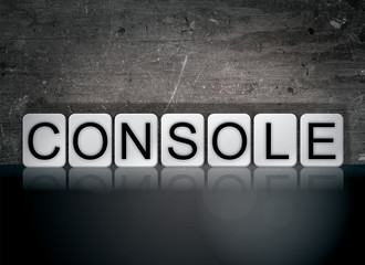 Console Concept Tiled Word