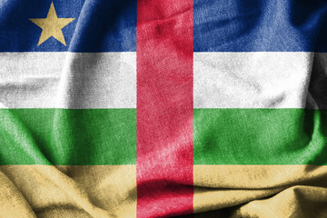 Central African Republic Cotton Flag