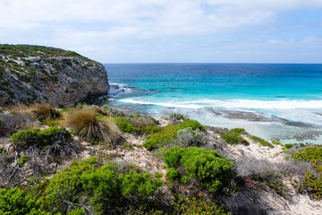 Blick auf den Strand von Kangaroo Island Australien?